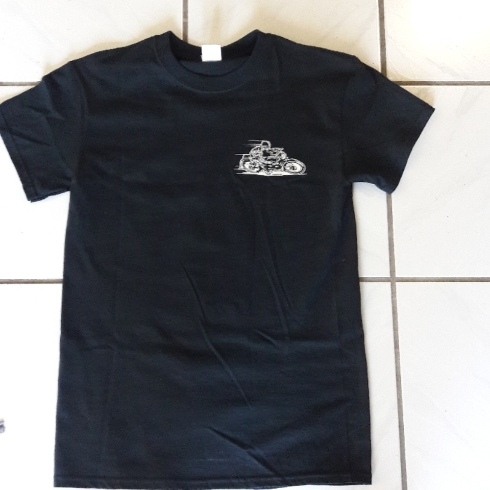 Unique Billy Idol tour crew shirt
